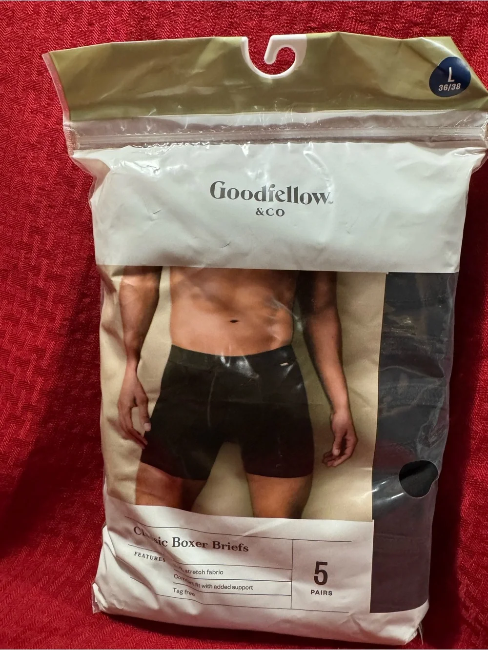 Goodfellow & Co Black Boxer Briefs - 5 Pack